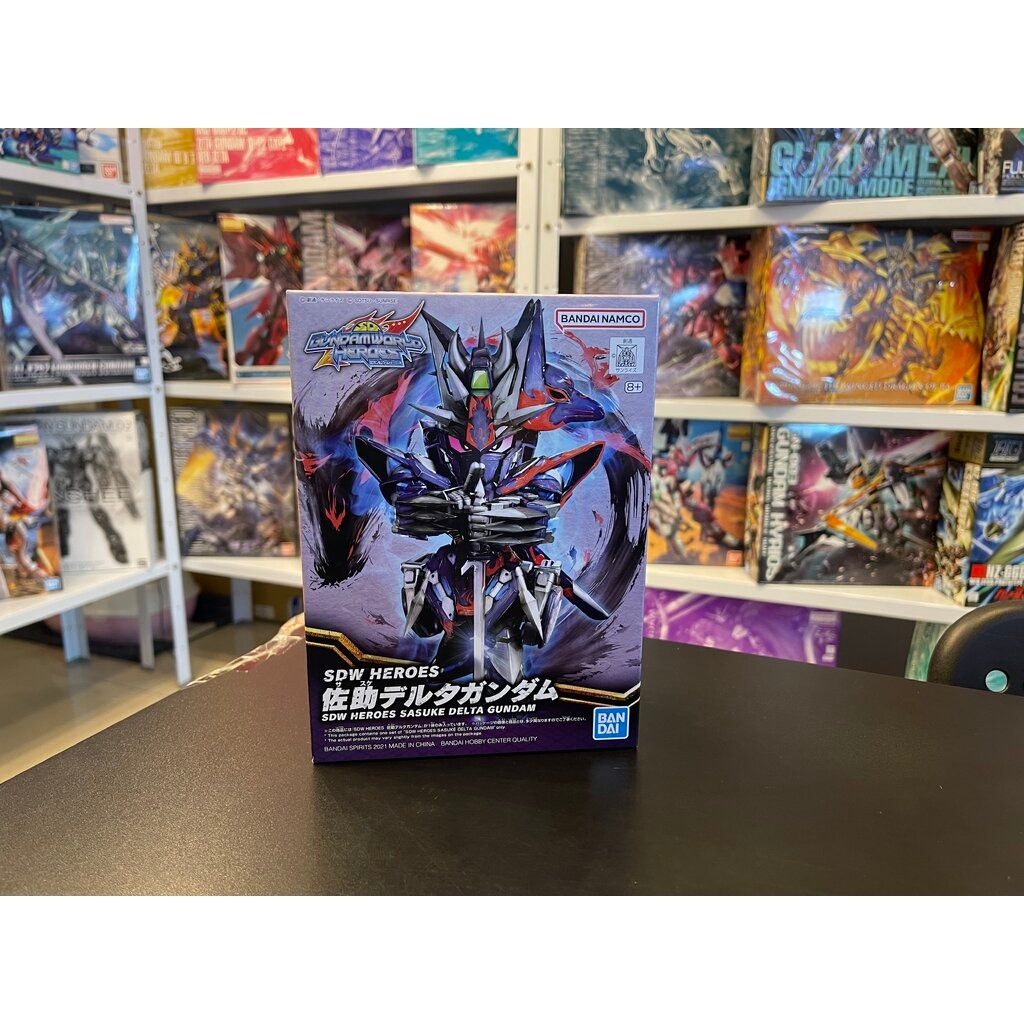 BANDAI SDW HEROES SASUKE DELTA GUNDAM