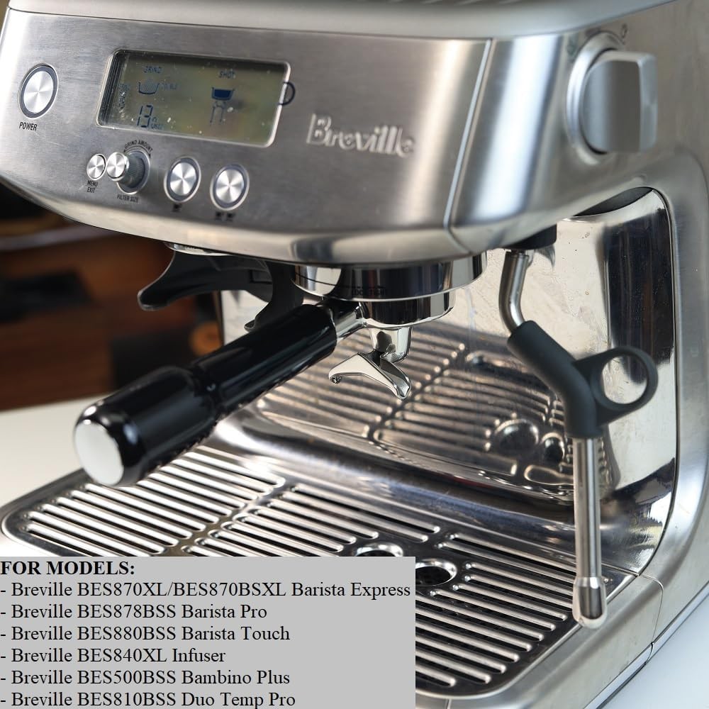54mm Portafilter Double Spout เข้ากันได้กับ Breville Bambino Plus (BES500)/ Infuser (BES840XL) 54mm 