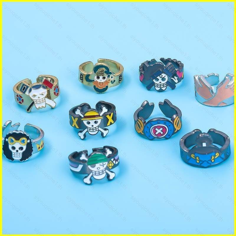 SY1 แหวนคอสเพลย์แบบสร้างสรรค์จากอะนิเมะ One Piece สำหรับแฟนคลับ