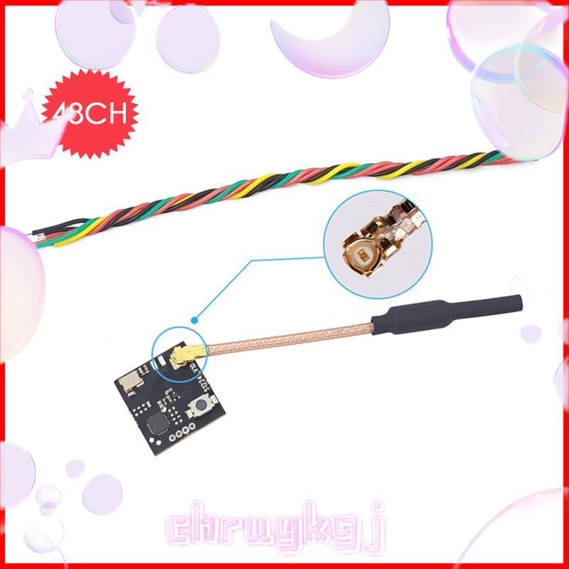 ขนาดกะทัดรัด 5.8G 250mW 48CH VTX FPV เครื่องส่งสัญญาณ, 25/100/250mw ระดับพลังงานสําหรับ RC Drone Mul