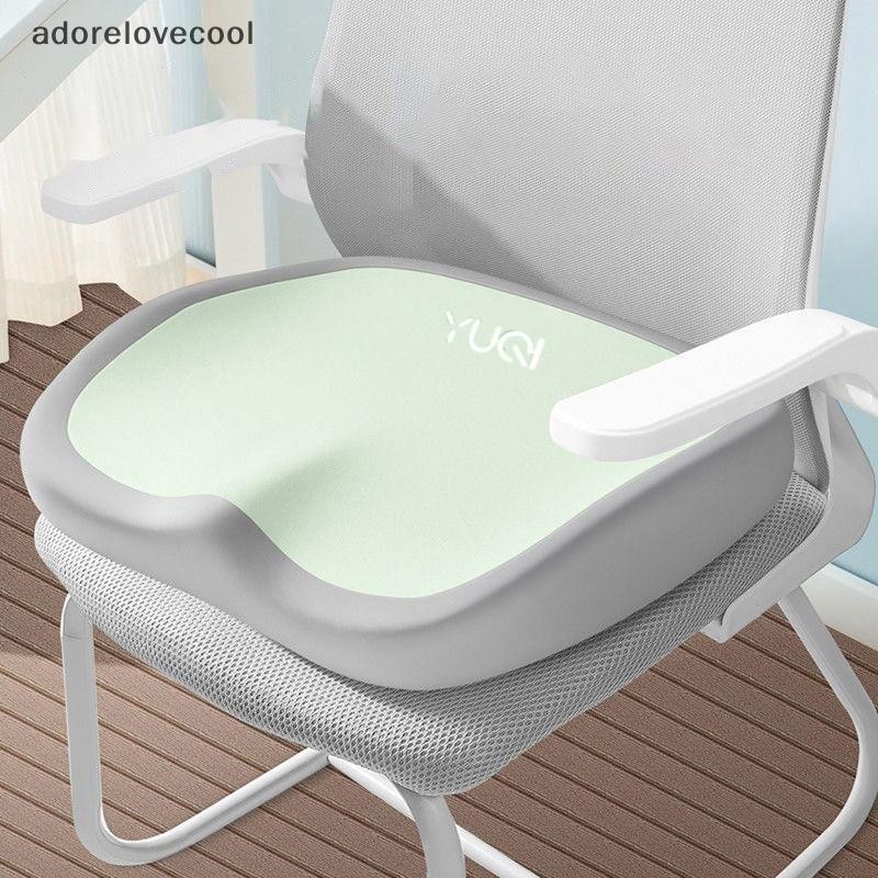 ADTH 1PCS Memory Foam เบาะรองนั่งสําหรับรถยนต์/เก้าอี้สํานักงานรองรับฐานกันลื่น Ergonomic Hip Comfort ที่นั่ง Pad สําหรับนั่งยาว Martijn