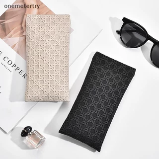 Onem 1 ชิ้น กระเป๋าใส่แว่นตากันแด้งานPU กันน้ํา ขนาดพกพาสำหรับแว่นตา