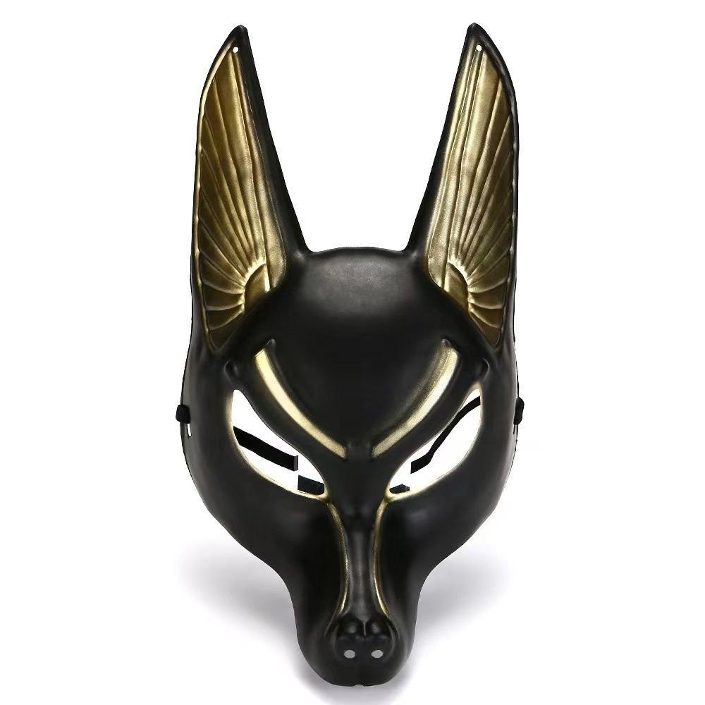 Death God Anubis Jackal God Mountain Head Leaving People Sorrow คอสเพลย์ Demon Mask ฮาโลวีนตลกหมวก