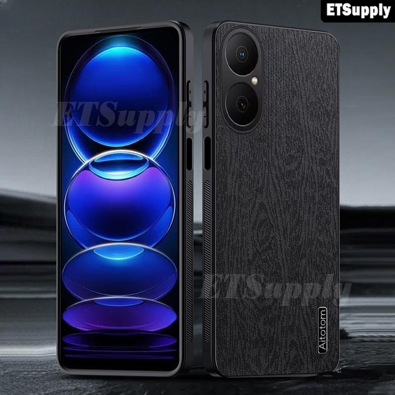 เคสโทรศัพท์ Huawei Nova Y73 Wood Texture Canvas Hrad กันกระแทกฝาหลัง Huawei Nova Y73 Case