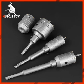 โฮลซอสำหรับเจาะปูนและคอนกรีต คาร์ไบด์แท้ ขนาด 30-110mm ก้าน 110/160/200mm
