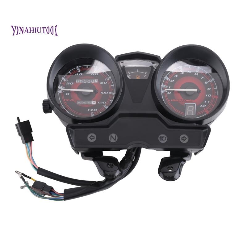 Yinahiut001for YBR125 YBR 125 JYM125 เครื่องวัดความเร็ว มาตรวัดความเร็ว มาตรวัดมิเตอร์ Moto Tacho เค