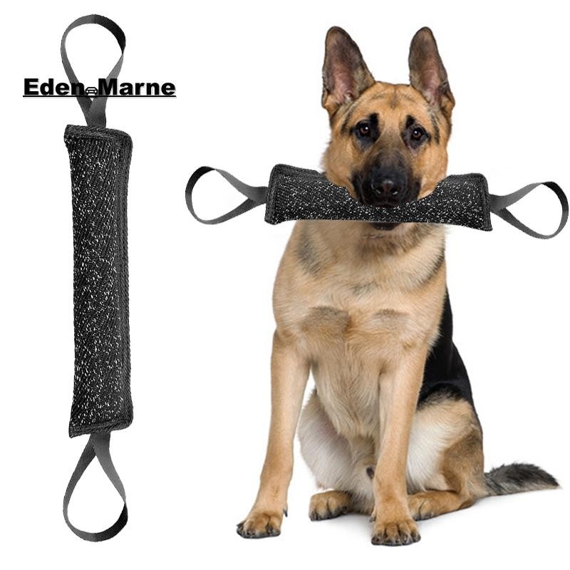 [Eden_Marner]2 Handles Pet Training Bite Tug Toys Young Dog Chewing Arm Sleeve