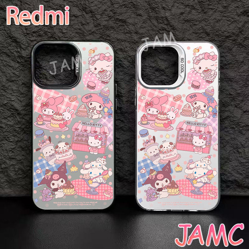 เมโลดี้ เคส สำหรับ Redmi A1 A2 XIAOMI Note 8 9 10 11 12 13 Pro Lite X A T S C R POCO C65 M65 NFC 4G 