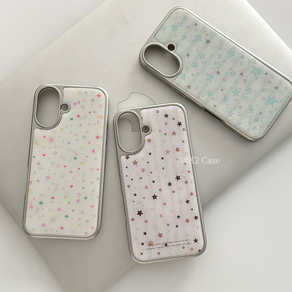 สีสัน Xingx เคสโทรศัพท์ Drop-Resistant สําหรับ iPhone 16 Promax 15 Promax 11 12 13 14plus 15plus 16e 16plus 16pro 15pro