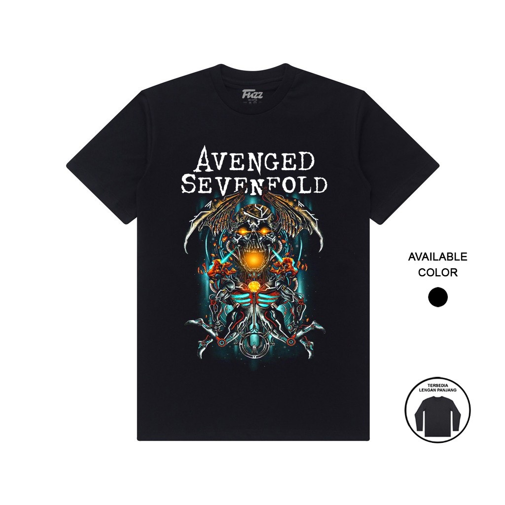 AVENGED SEVENFOLD METAL BAND T-SHIRT, A7X MUSIC DISTRO CLOTHES สําหรับผู้ชายและผู้หญิง, BANDUNG ดั้ง