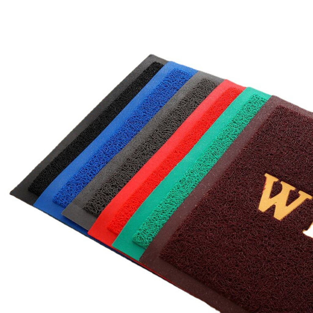 พรมดักฝุ่นWelcome พรมเช็ดเท้า 40x60 50x70 60x90 80x120 พรมPVC พรมหน้าบ้าน พรมทางเข้าบ้าน Welcome Floor Mat - รูปที่ 3