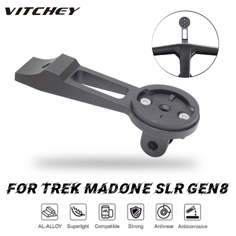 สําหรับ TREK Madone SLR GEN8 Mount Integrated Handlebar คอมพิวเตอร์ Mount ใช้งานร่วมกับ Gopro/GPS/Garmin/Bryton/Wahoo อลูมิเนียม