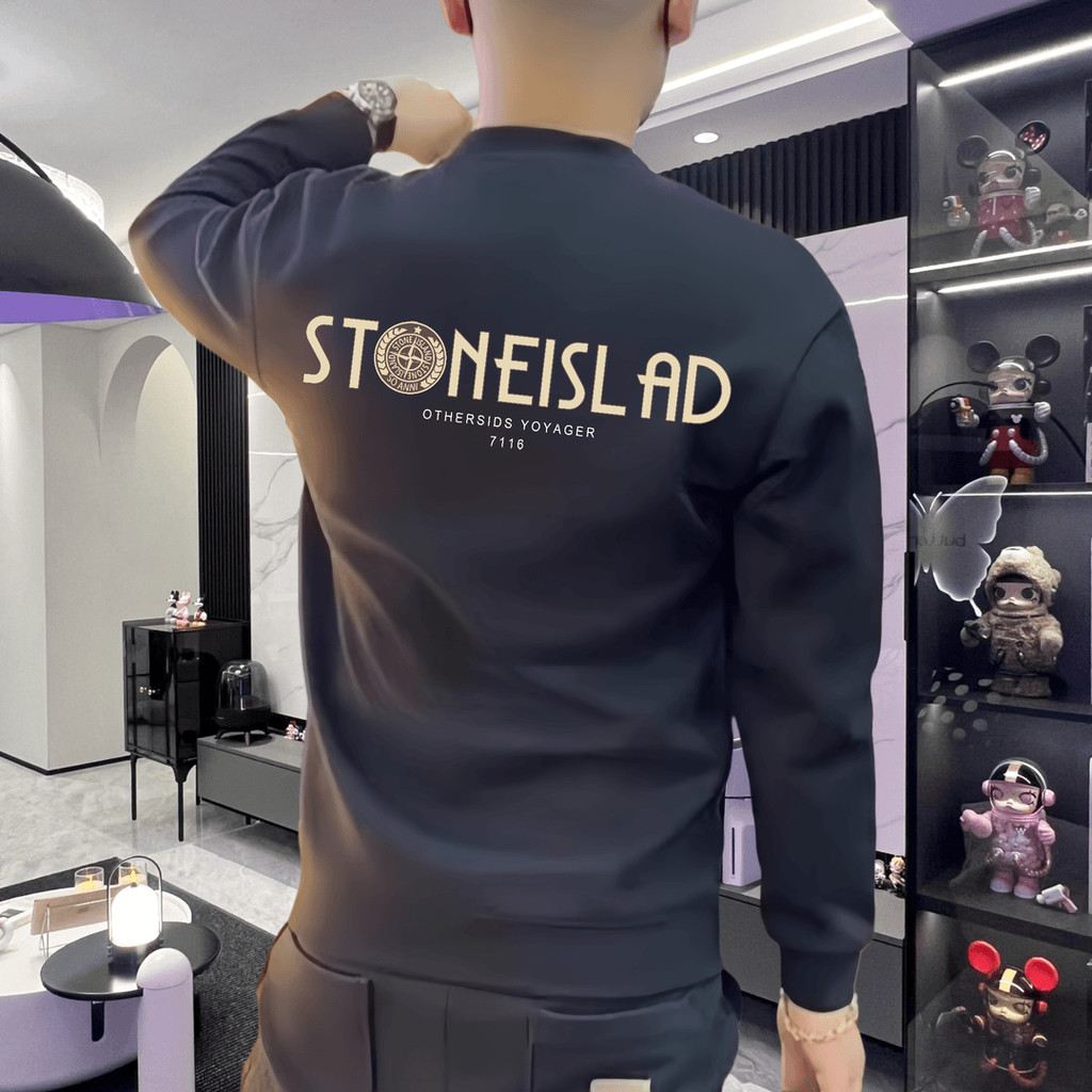 Top 2025 All-Match ใหม่อินเทรนด์เสื้อกันหนาวอเมริกัน 23 ออกแบบรู้สึกฤดูใบไม้ร่วงฤดูหนาวแขนยาว 2025 ผ