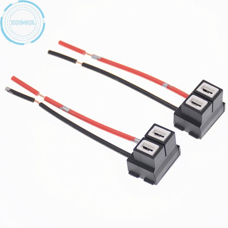 Xo94ol คุณภาพสูง H7 Connector Auto Car หลอดไฟซ็อกเก็ตตัวเชื่อมต่อรถหลอดไฟฮาโลเจนซ็อกเก็ตอะแดปเตอร์ปล