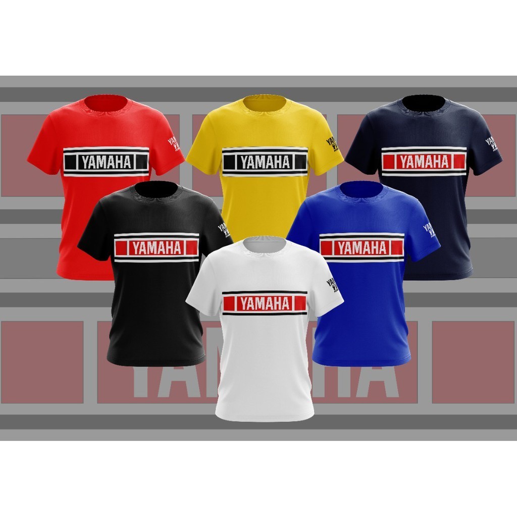 Azman shopเสื้อยืด motorsport yamaha ypvs