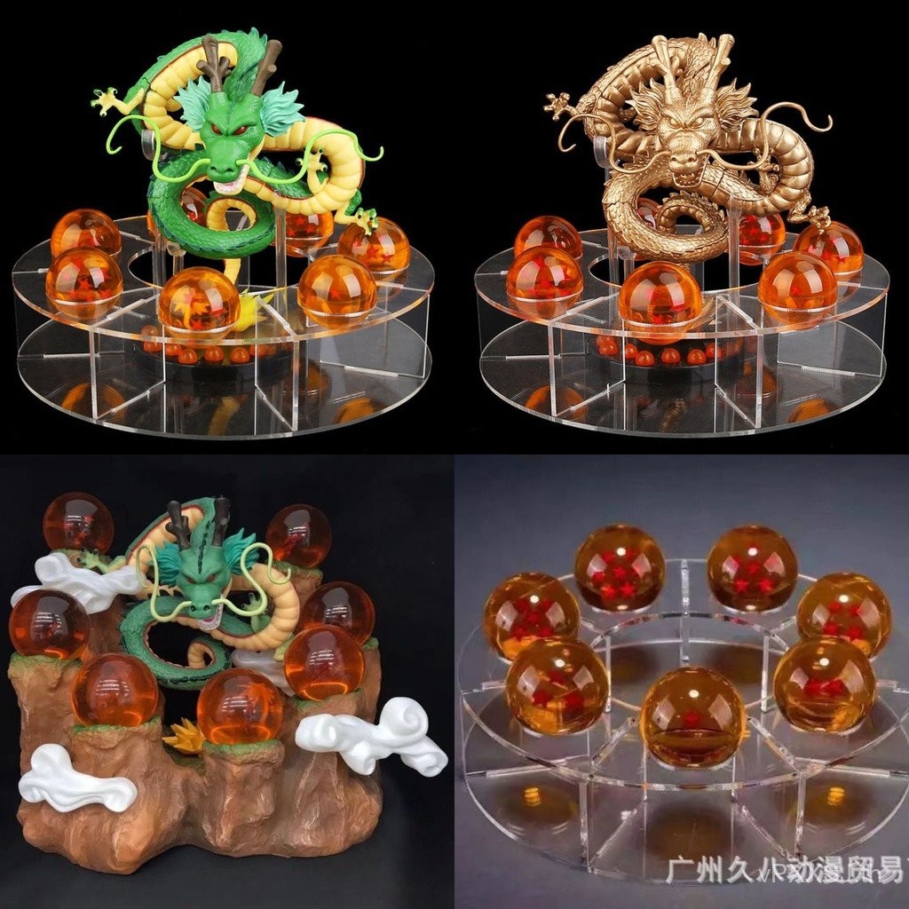 ชุดฐานฟิกเกอร์พื้นหลัง Rockery Dragon Ball Ball เครื่องประดับรุ่น Dragon Ball Shenlong Shenlong Shen