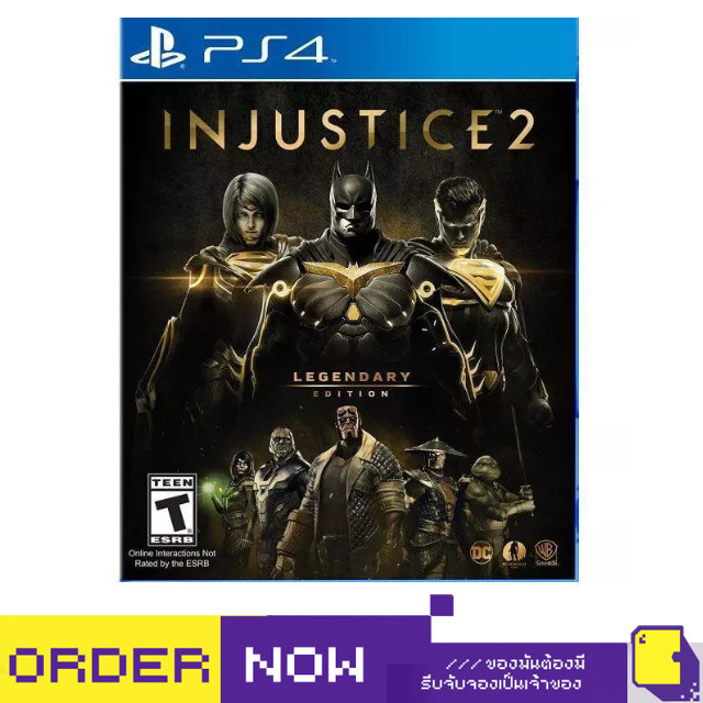[+..••] พร้อมส่ง | PS4 INJUSTICE 2: LEGENDARY EDITION (เกมส์ PlayStation 4™🎮) | By ClaSsIC GaME