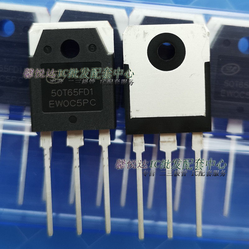 50T65FD1 ของแท้นําเข้าแบรนด์ใหม่ SGT50T65FD1PN TO-3PN IGBT หลอดเดียว