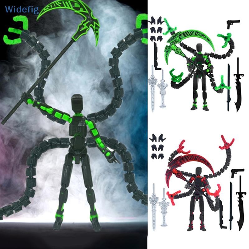Widefig Titan 13 Action Figure 3D พิมพ์ T13 Multi-Jointed Movable หุ่นยนต์ Full Articulation Lucky 1