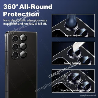 ตัวป้องกันกล้องสําหรับ POCO X8 X7 Pro Max X8ProMax 4G 5G 2026 กรณี 3D ฝาครอบโค้งกระจกนิรภัย Matel แหวนกล้องเลนส์ป้องกันฟิล์ม