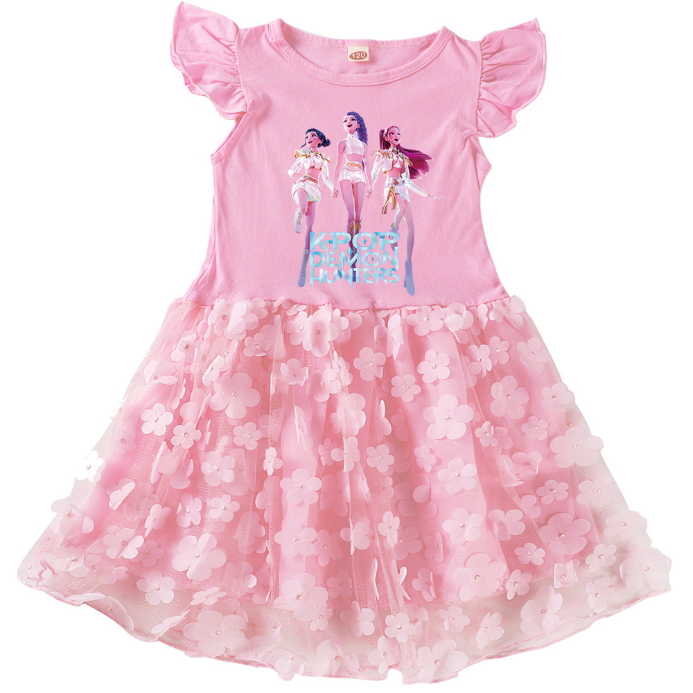 ใหม่สาว Kpop Demon Hunters Huntrix Rumi Mira Zoey อะนิเมะชุด