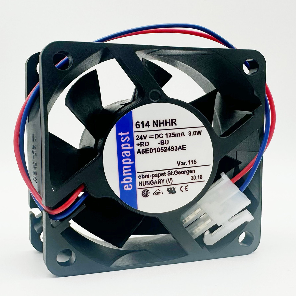 EBMPAPST 614NHHR A5E01052493AE DC24V3.0W 60*60*25MM 6CM พัดลม