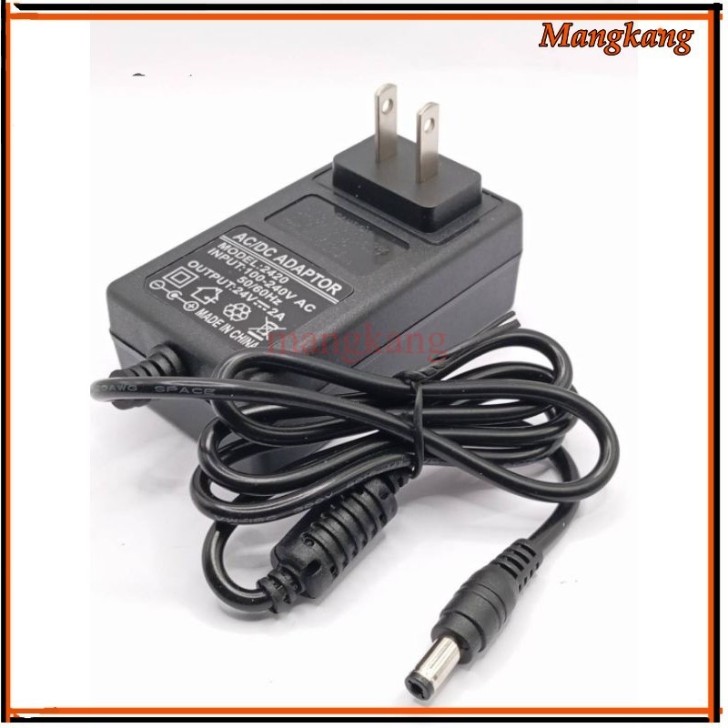 ส่งในวัน สั่งเลย! 24v2a  อะแดปเตอร์ 24V 2A แจ็ค 5.5x2.5, 2.1มม ร้านในกทม ส่งของทุกวัน
