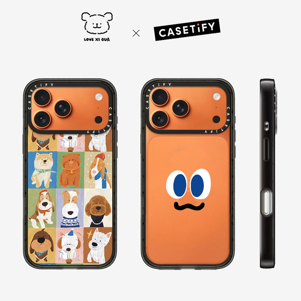 ลูกสุนัขน่ารักอะคริลิคเคสโทรศัพท์สําหรับ ไอโฟน 17 16 มือโปร สูงสุด 17อากาศ 17 16 15 14 13 12 ปลอกกันกระแทก