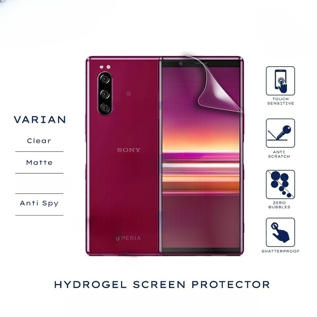 HYDROGEL Clear-Matte-Blue-Spy SONY XPERIA 5 / XZ / XZS / XZ1 / XZ2 / XZ3 / X COMPACT / X PERFORMANCE