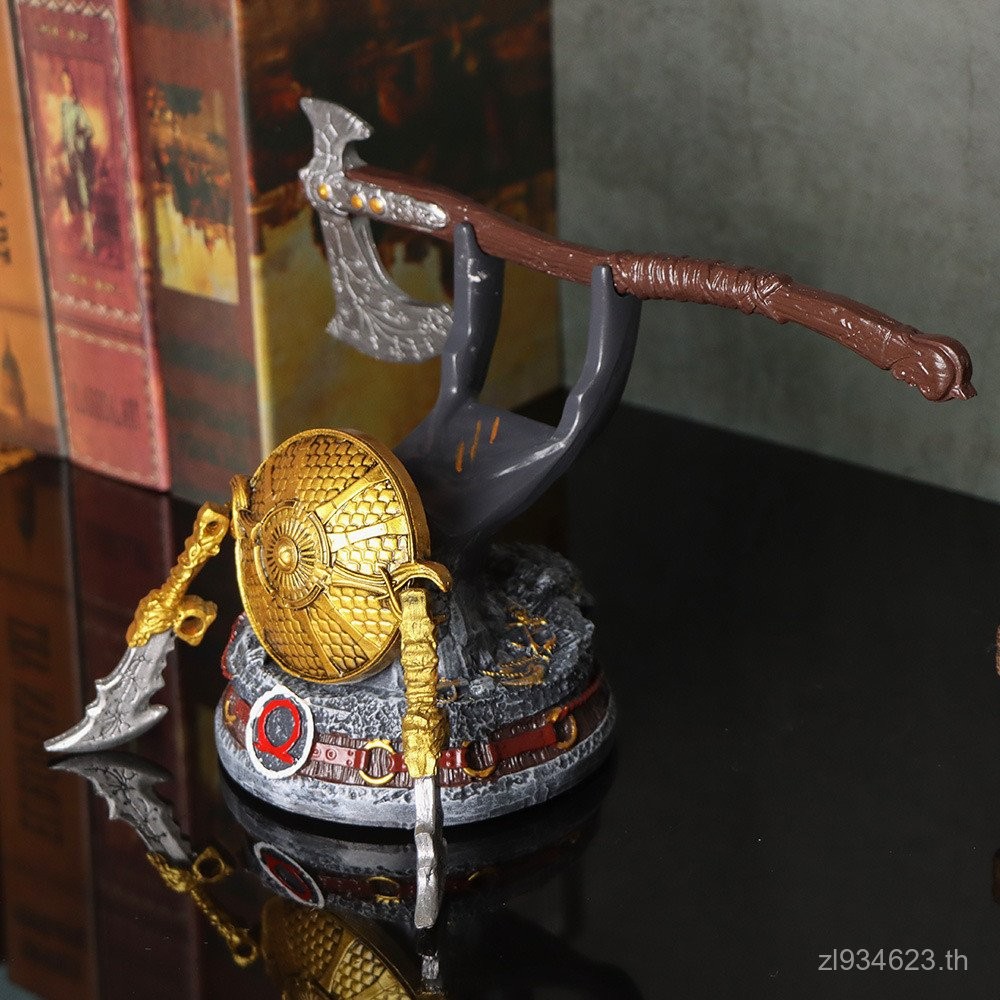 Cross-Border Leviathan Bracket Series ภาพผลิตภัณฑ์ใหม่ Axe รุ่นรูปปั้นเรซิ่นตกแต่ง Ps Venom เครื่องป