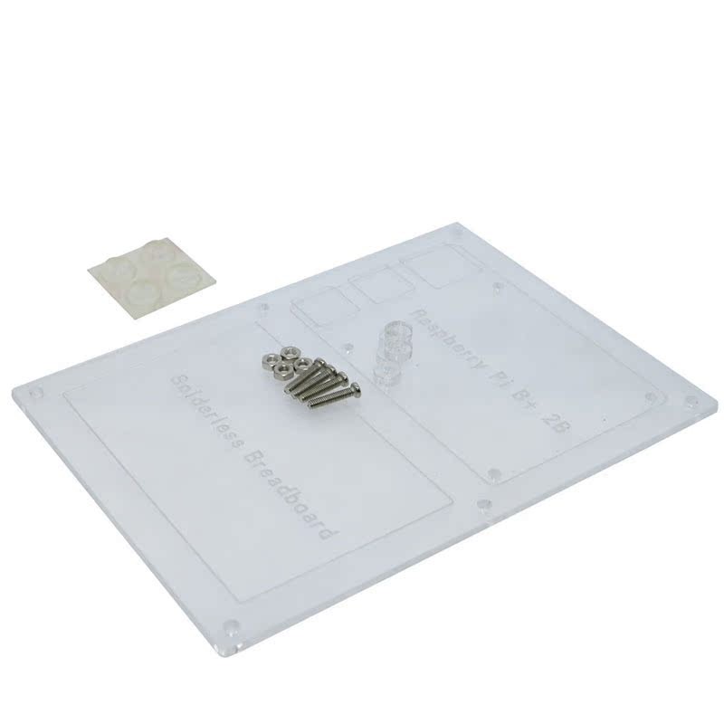 ที่มีประโยชน์ Essential 400 จุดควบคุมความเร็ว Breadboard แผ่นยึดต้นแบบการทดลองแผ่นสําหรับ Raspberry 