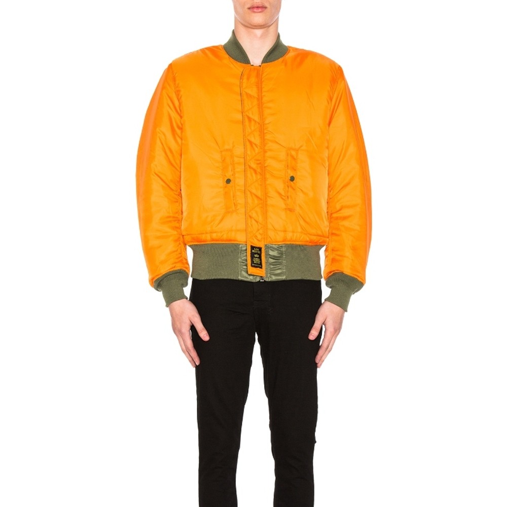 ALPHA INDUSTRAIES MA 1 BLOOD CHIT BOMBER 夹克fwrd