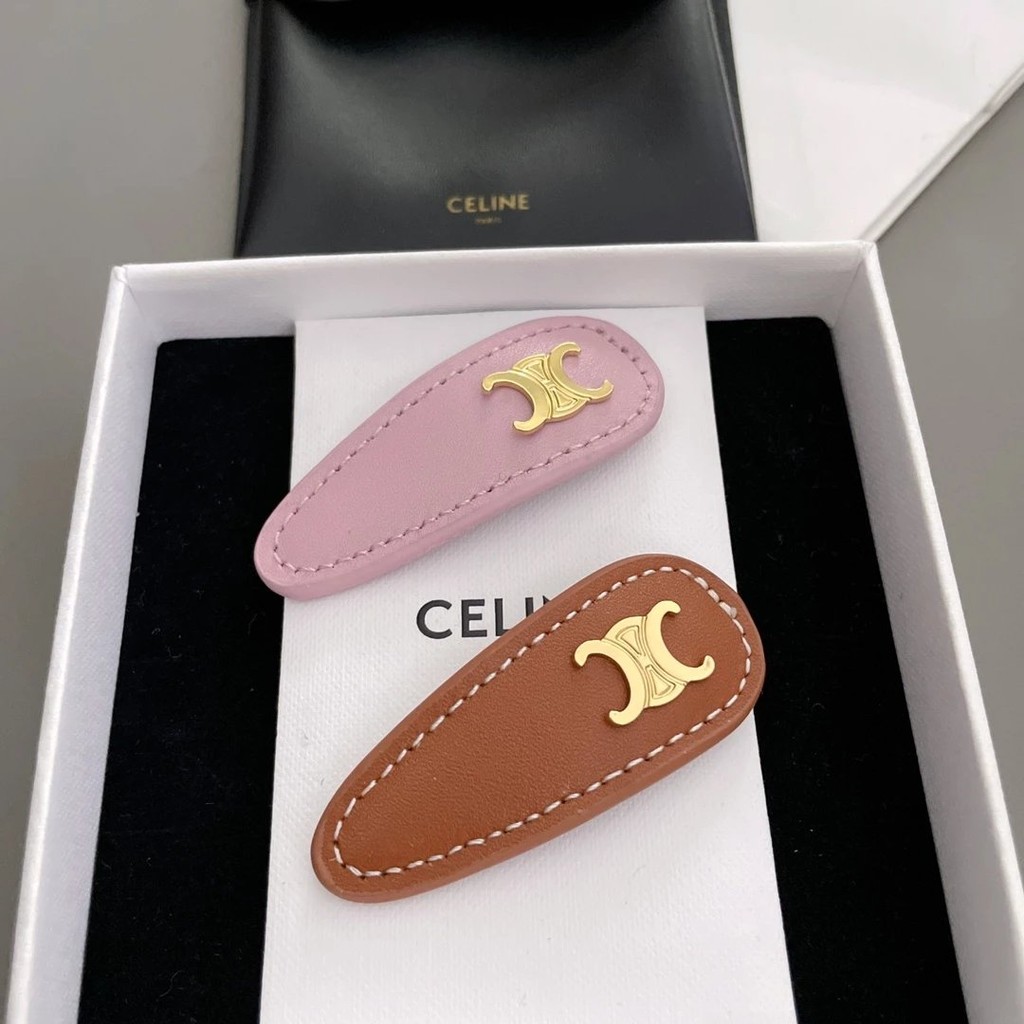 214001[กิ๊บติดผม Celine Cowhide Arc de Triomphe]