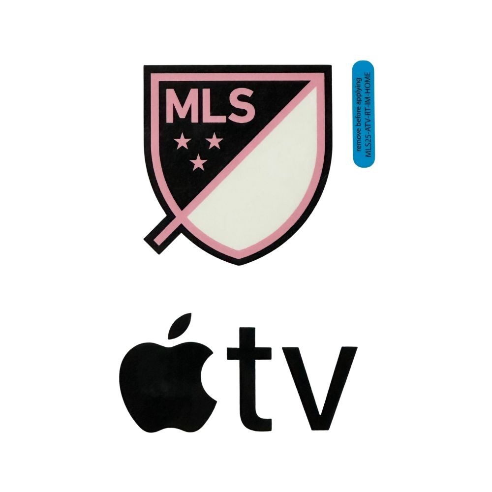 อย่างเป็นทางการ MLS APPLETV INTER MIAMI CF Home 2025-26 SLEEVE PATCH