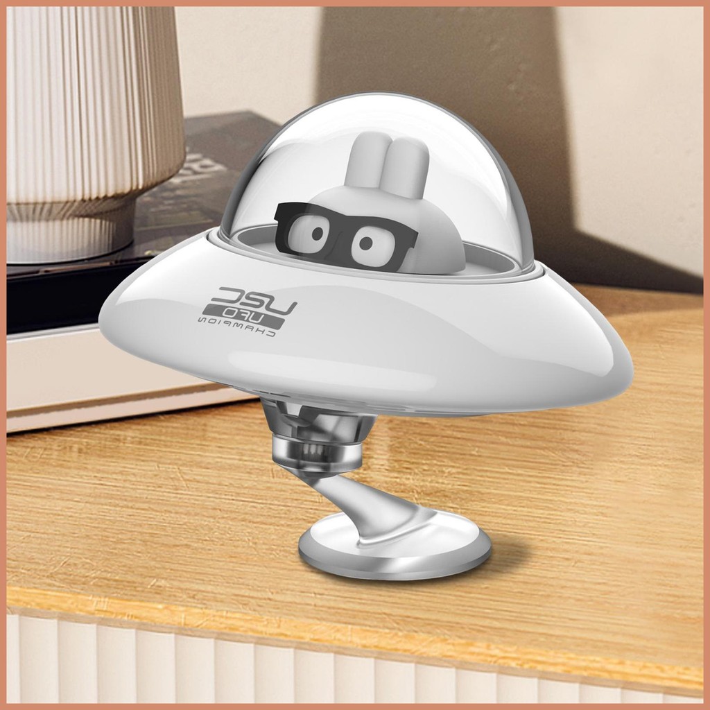Spaceship Car Scent Scent Diffuser Freshener สําหรับรถยนต์ภายในอเนกประสงค์ยาวนานน้ําหอมรถ ayendsth