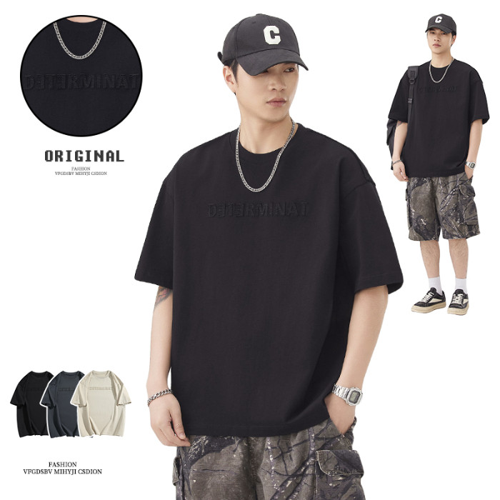 COD 2025 cotton round neck short sleeve T-shirt men new23 0DTJ