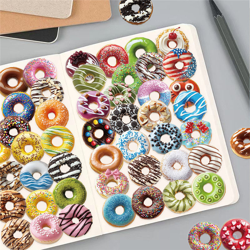 50ชิ้น/เซ็ต ❤ Sweet Doughnuts Series 01 สติ๊กเกอร์ PET ❤ ทําเอง แฟชั่นกันน้ําเด็กรางวัลสติกเกอร์ ราคา ถูกที่สุด ดีลบีเคเค แกลเลอรีภาพที่ 5