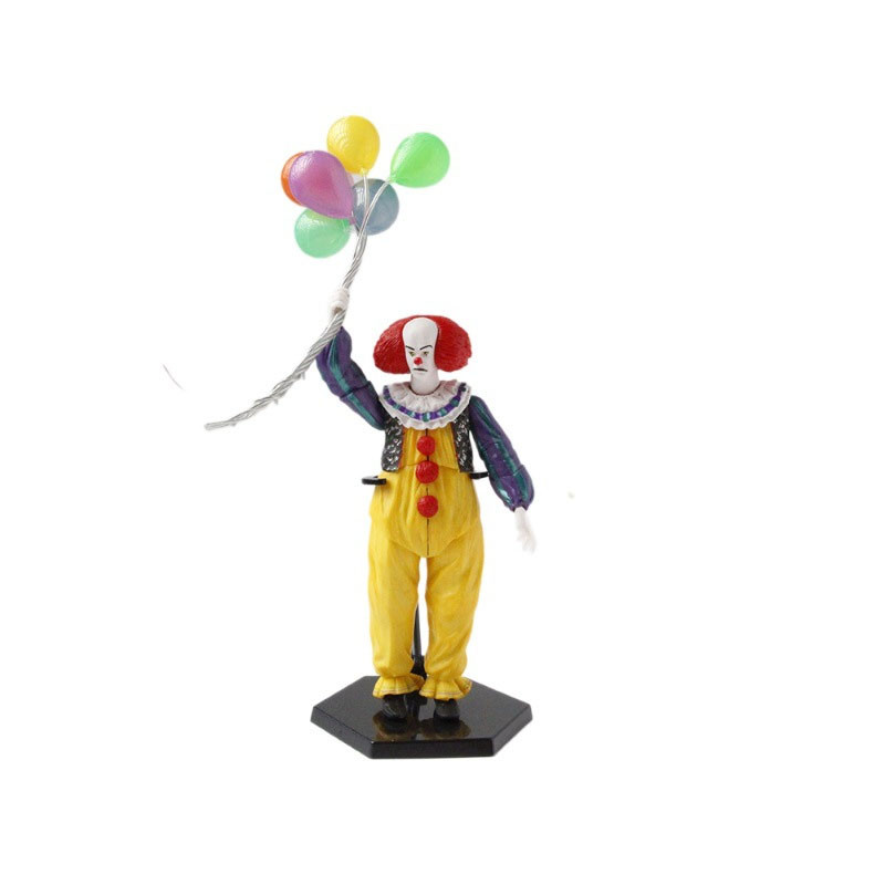 17.5 ซม. NECA Joker Stephen King Clown Pennywise Action Figure ของเล่นสําหรับฮาโลวีนตกแต่งของขวัญ