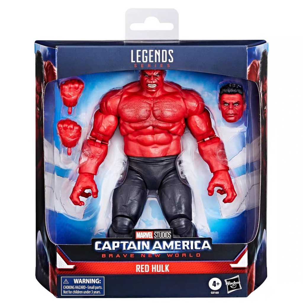 ราคาพิเศษ/[ Ready Stock] Hasbro MARVEL MARVEL LEGENDS Red Hulk 20cm Action Figure