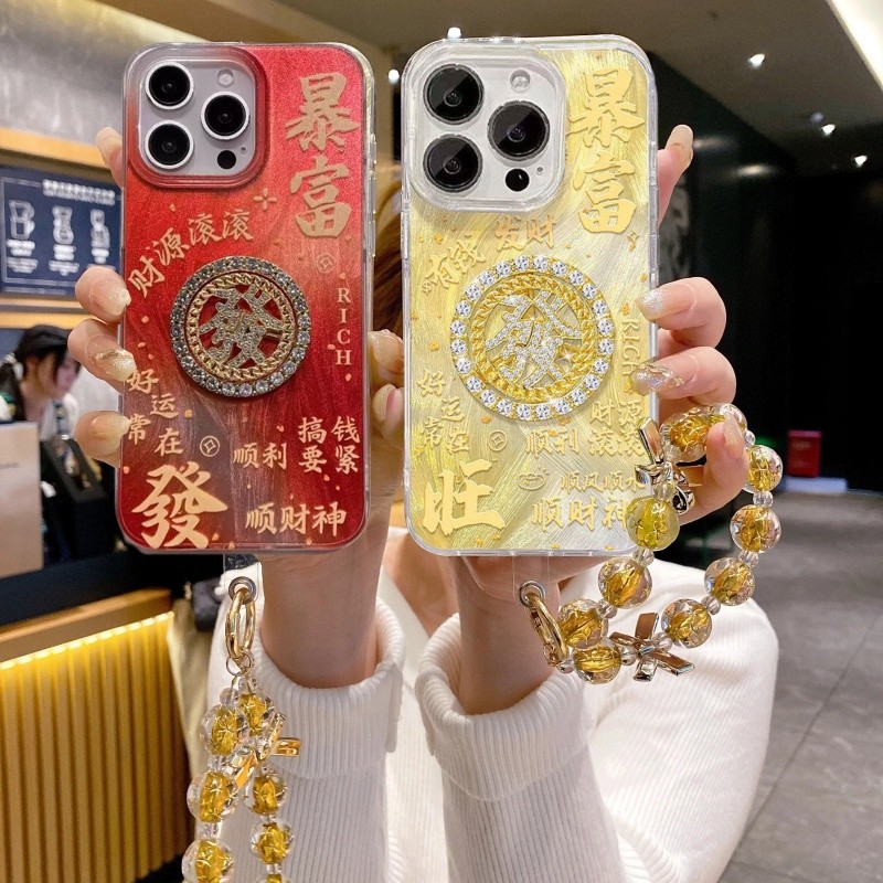 3D Rotatable Gold Get Richเคสโทรศัพท์สําหรับVIVO Y36 Y20 Y20i Y03 YY75 Y77E Y18S Y28S Y21 Y33S Y04 Y