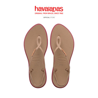 HAVAIANAS รองเท้าแตะ กันลื่น น้ำหนักเบา Luna Point Sandals R…