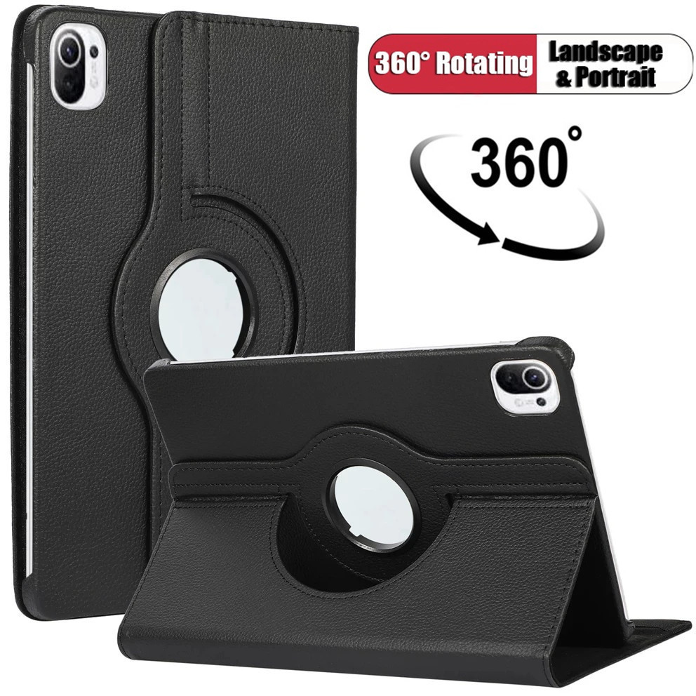 สําหรับ Honor Pad X8a (2024) NDL-W09 กรณี 11 "360 หมุนแท็บเล็ต Funda ฝาครอบสําหรับ Honor Pad X9 X8 Pro 11.5 นิ้ว 2023 ขาตั้งหนัง PU