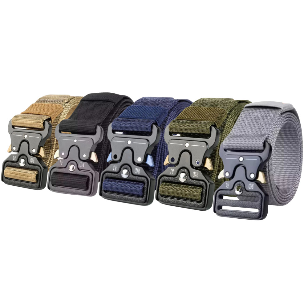 NEWEST TACTICAL NYLON CANVAS BELT / MENS TACTICAL BELT