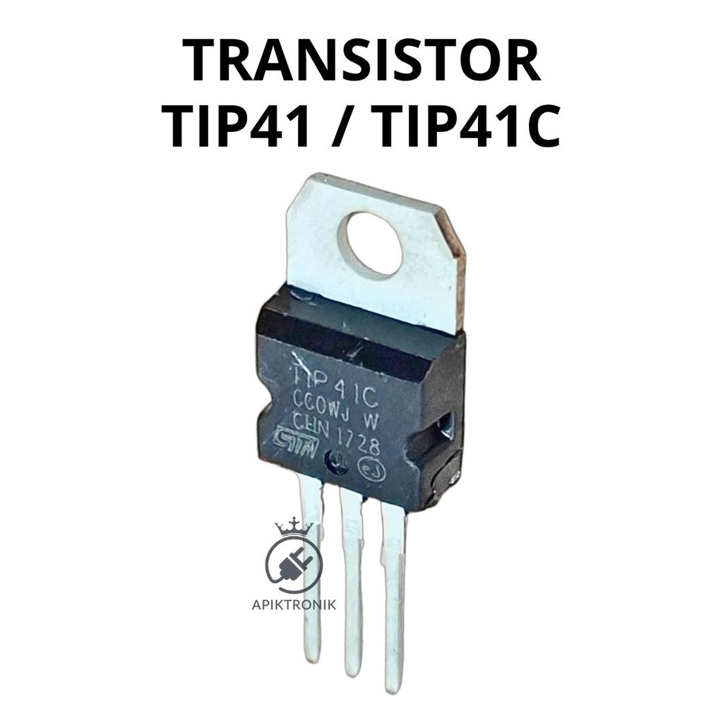 ทรานซิสเตอร์ TIP41 / TIP41C – ทรานซิสเตอร์พลังงาน NPN TO-220 ดั้งเดิม