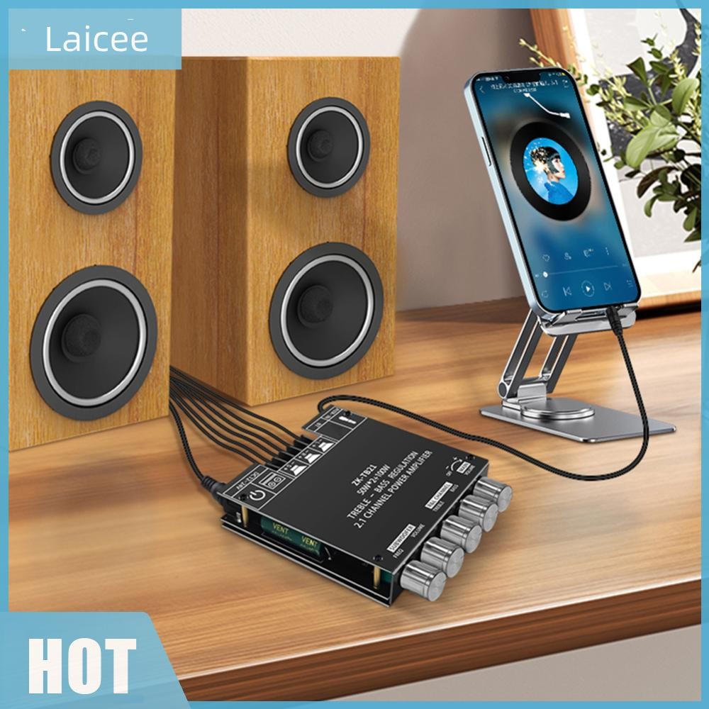 [Laicee.th] 2x50W+100W 2.1 Channel Mini Board CS8673E/TPA3116D2 Chip 2-in-1 Power Amplifier Board พร