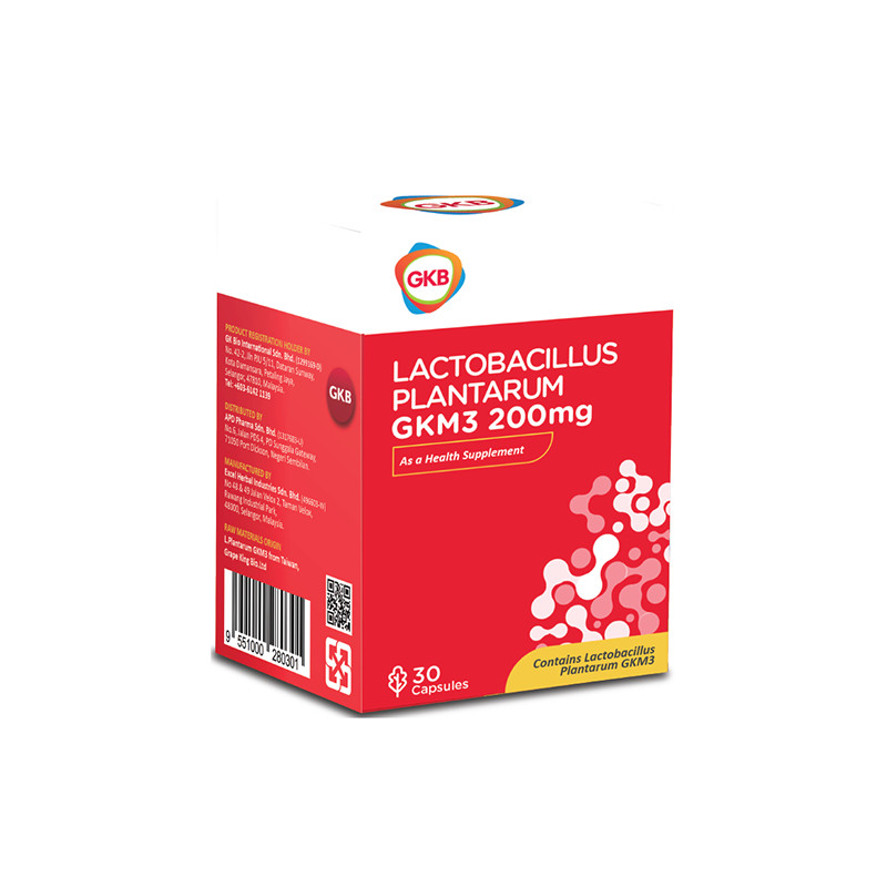 GKB Lactobacillus Plantarum GKM3 200MG Probiotic [EXP:2026] ขนมคลีน