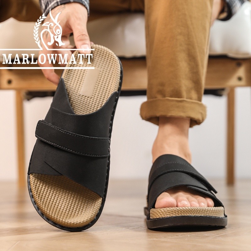 รองเท้าแตะผู้ชาย Marlowmatt | กันน้ํากันลื่นน้ําหนักเบาสบาย | 2026 รองเท้าแตะสไตล์ใหม่ | เหมาะสําหรับทุกฤดูกาล ราคา ถูกที่สุด ดีลบีเคเค แกลเลอรีภาพที่ 6