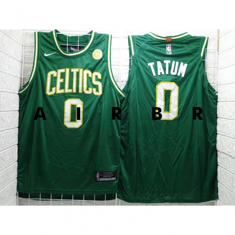 เสื้อบาสเก็ตบอล Nike Celtic Tatum สีเขียว