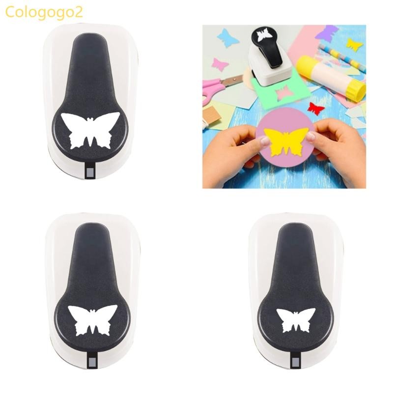 Cologogo2 Craft Paper Punch Butterfly Hole Puncher สําหรับ DIY Art Craft Project Scrapbooking