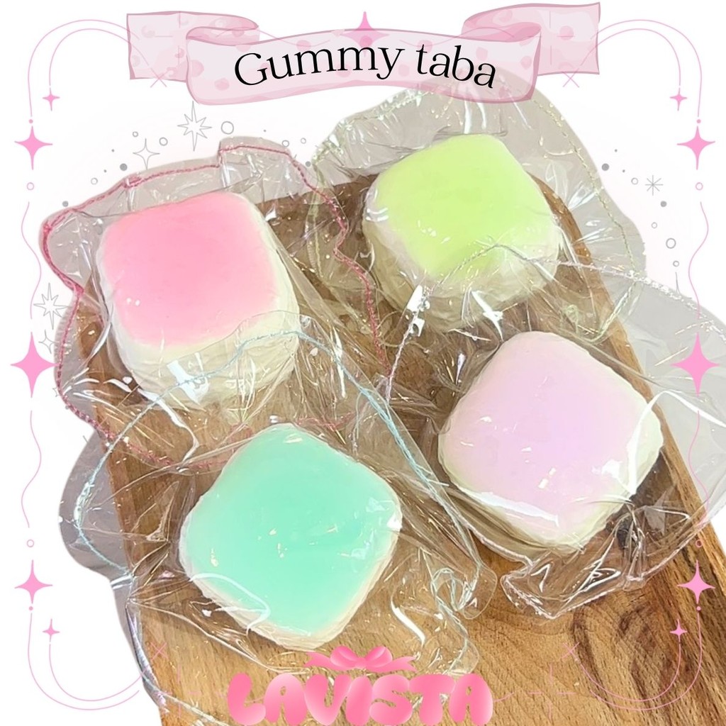 [LAVISTA] Gummy taba ทาบะสกุชชี่ "รุ่นกัมมี่"เนื้อสัมผัสแน่นและสโลว์มาก